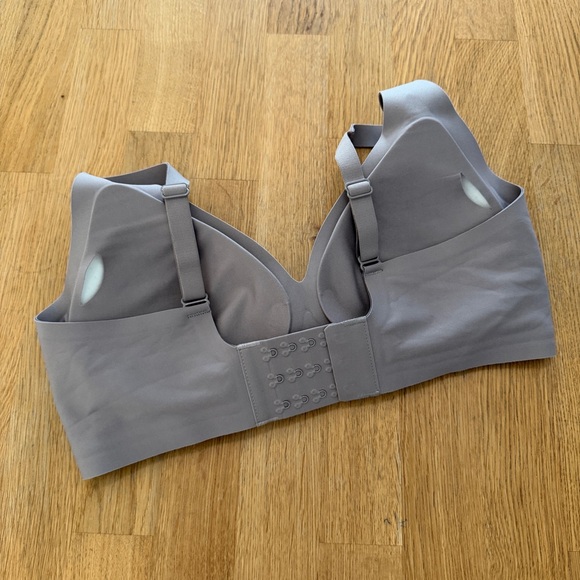 Shecurve SMALL Grey Wireless Comfort Bra NEW - Picture 2 of 11